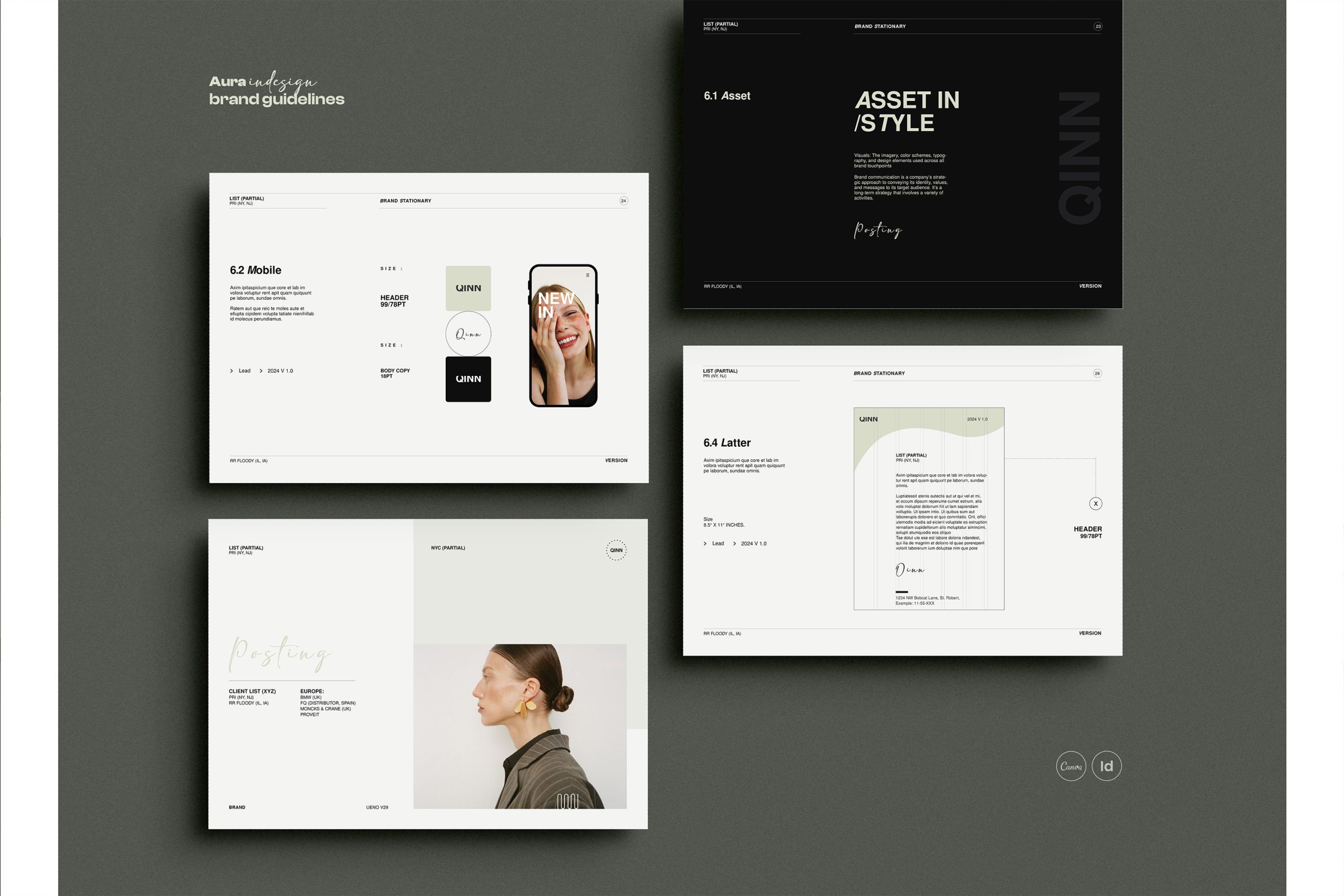 QINN/Brand Guidelines image 9