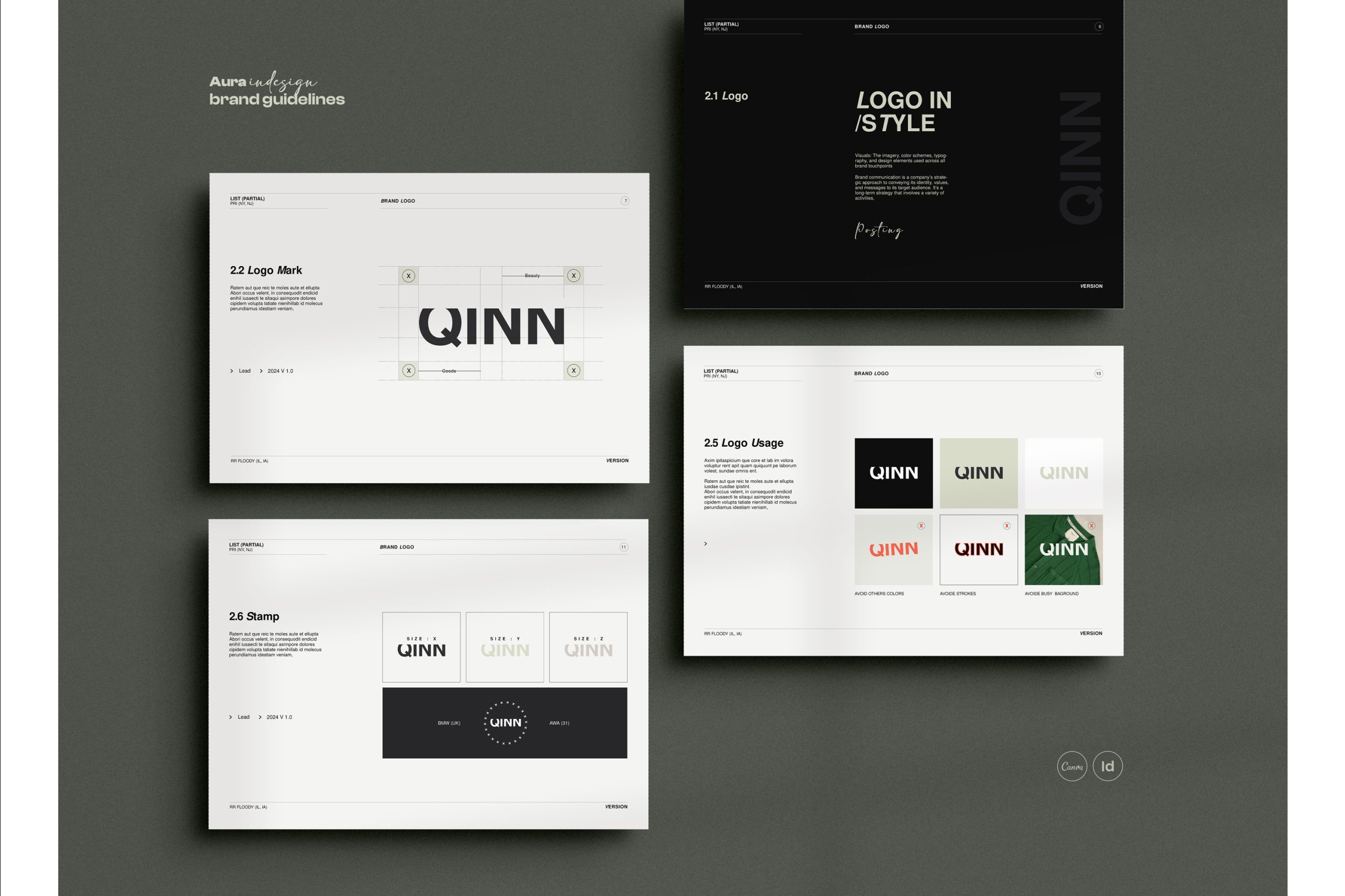 QINN/Brand Guidelines image 5