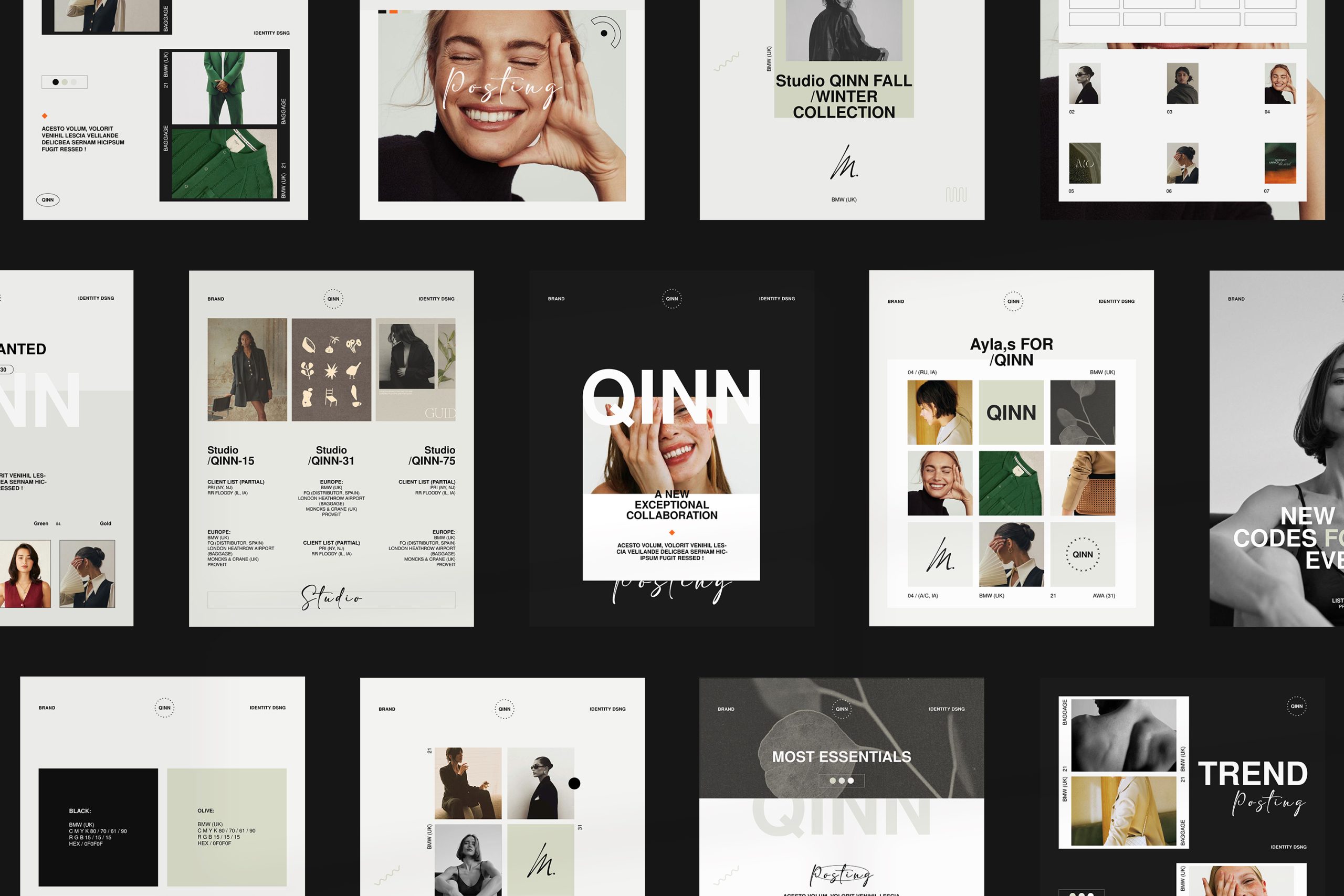 QINN / Social Media Kit cover image