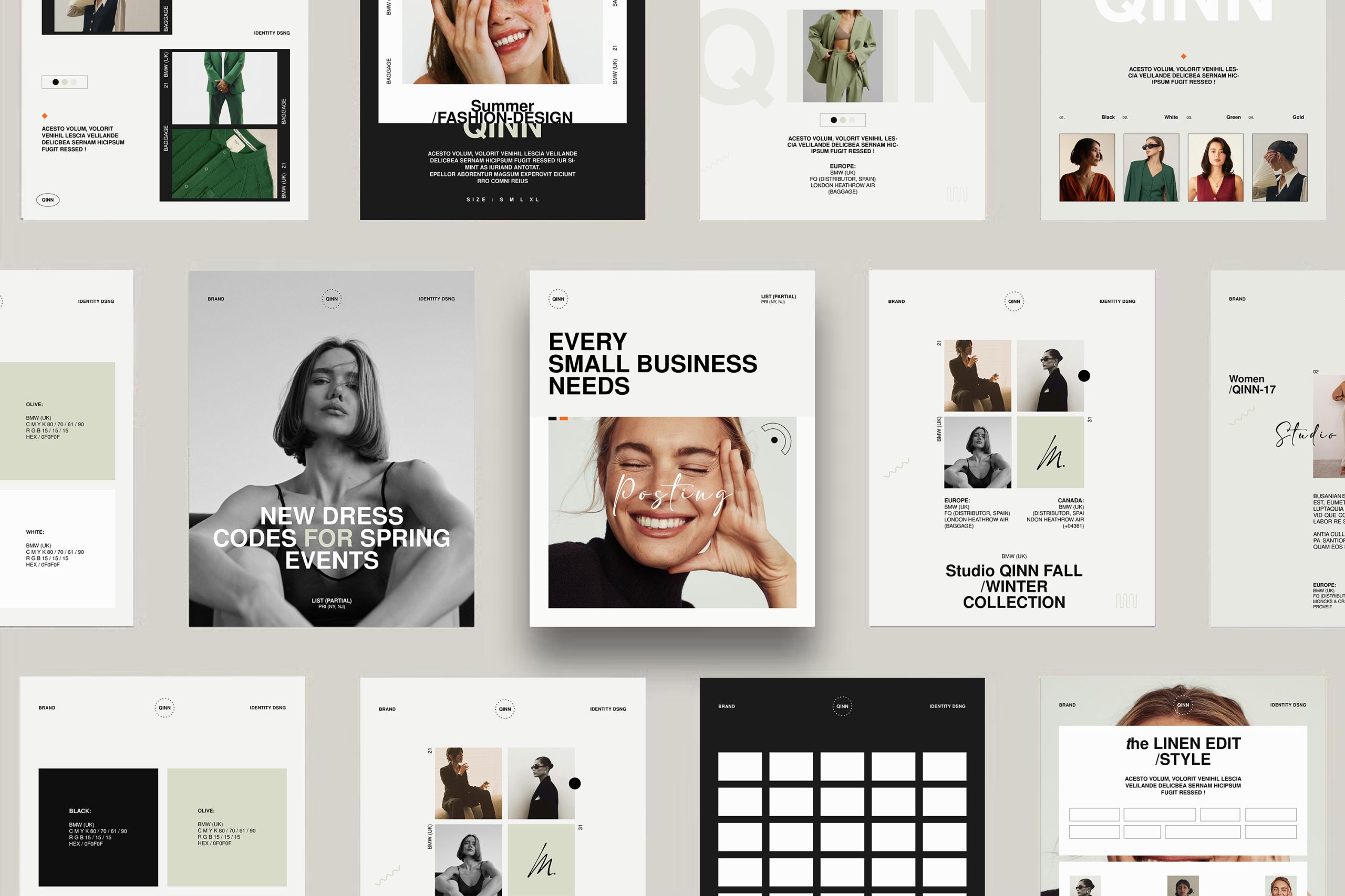 QINN / Social Media Kit image 7