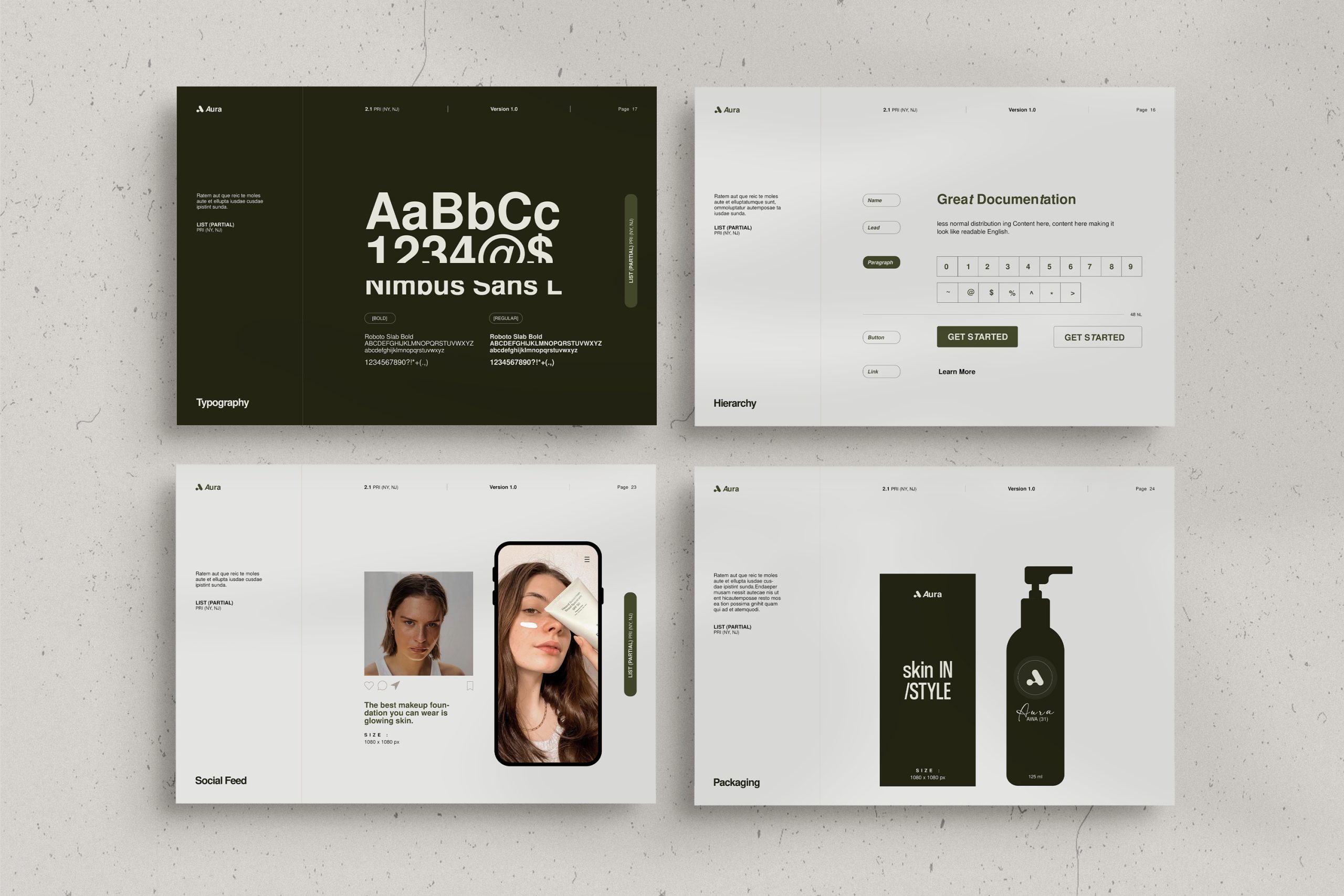 Aura / Brand Guidelines image 2