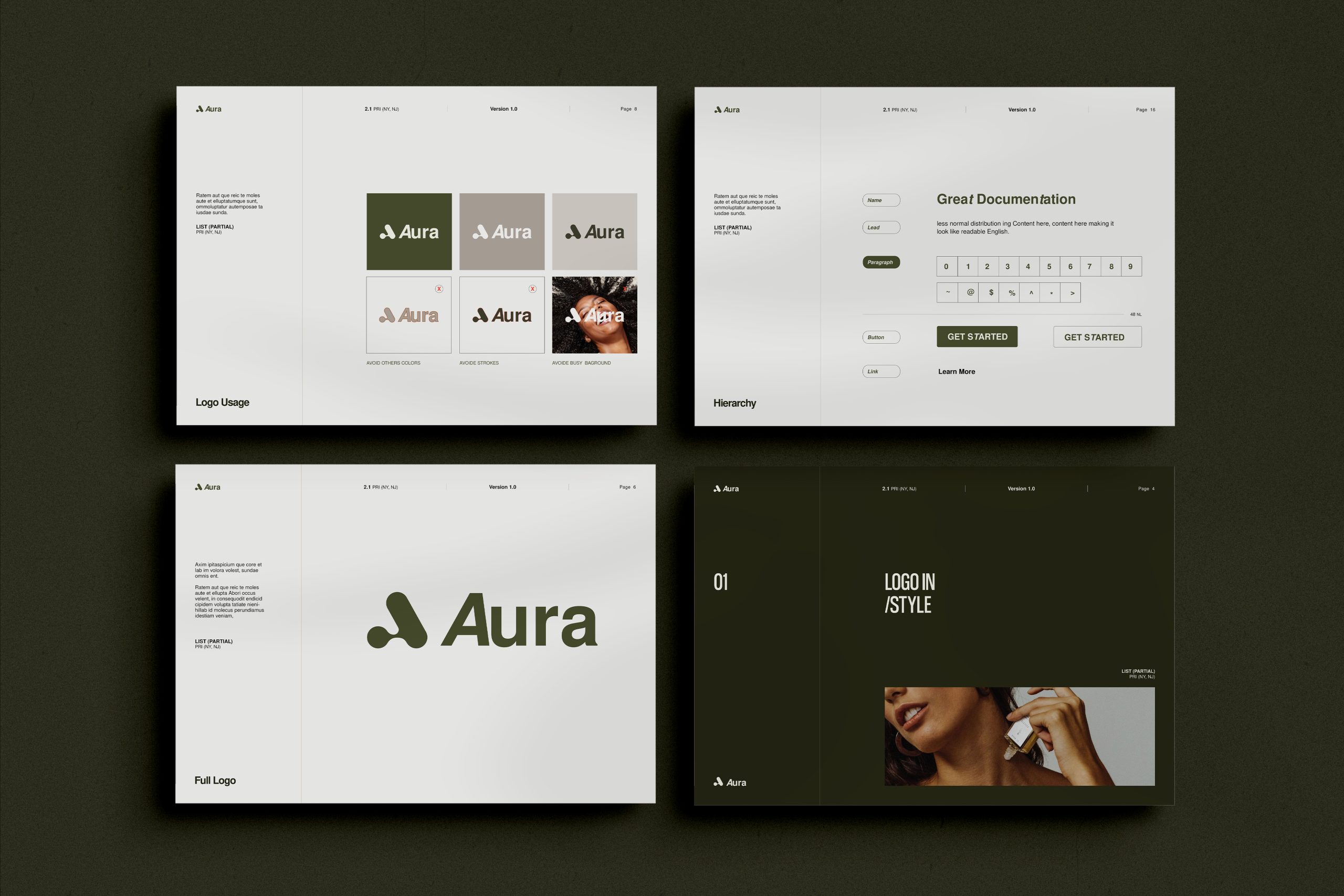 Aura / Brand Guidelines image 4