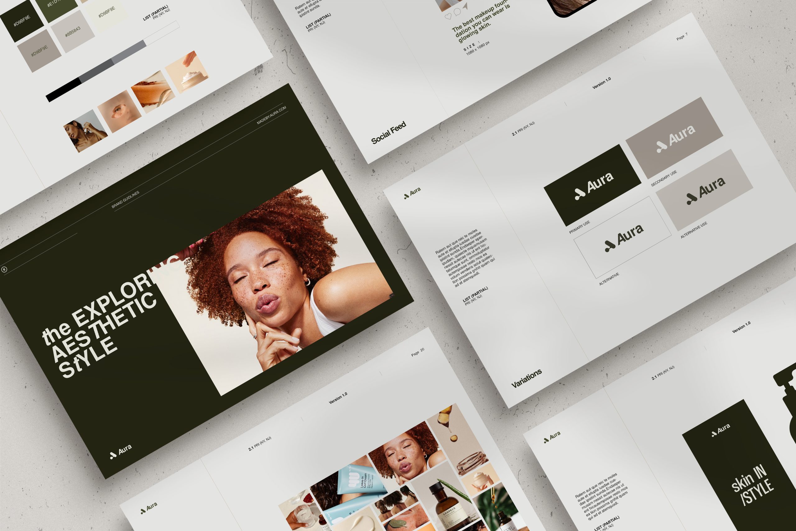 Aura / Brand Guidelines cover image
