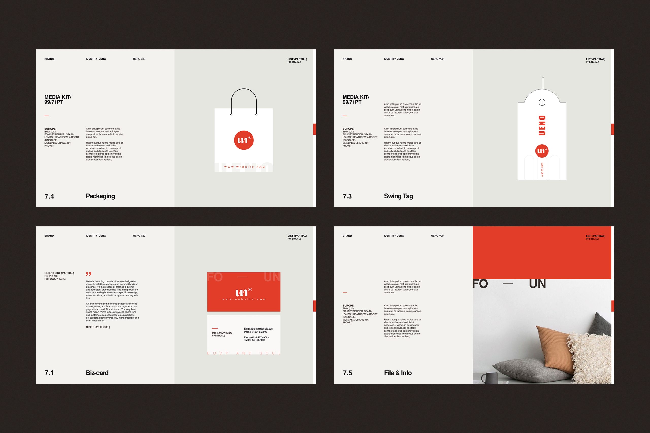UENO / Brand Guidelines image 8