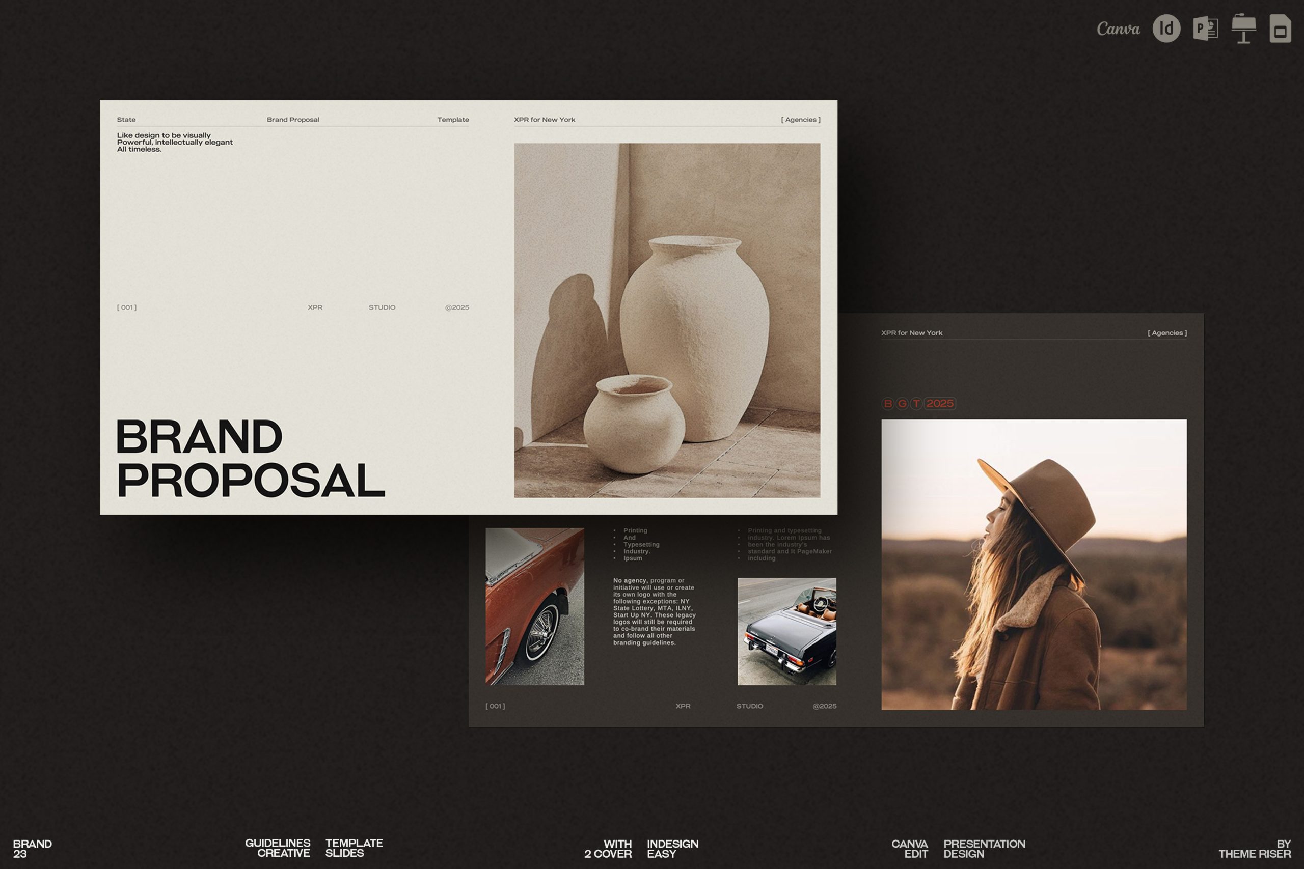 Brand Proposal Template cover image