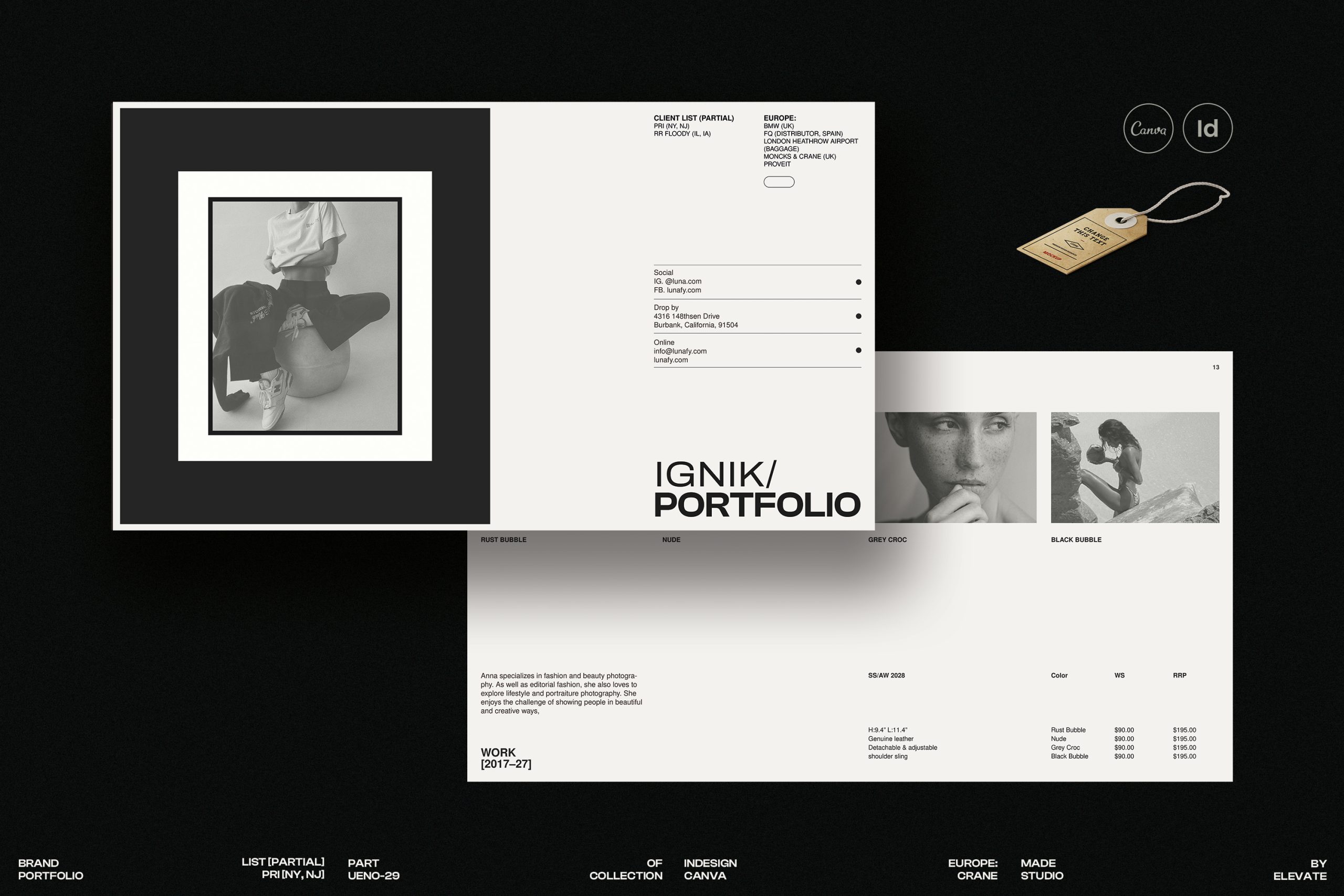 Igenik Brand Portfolio Template cover image