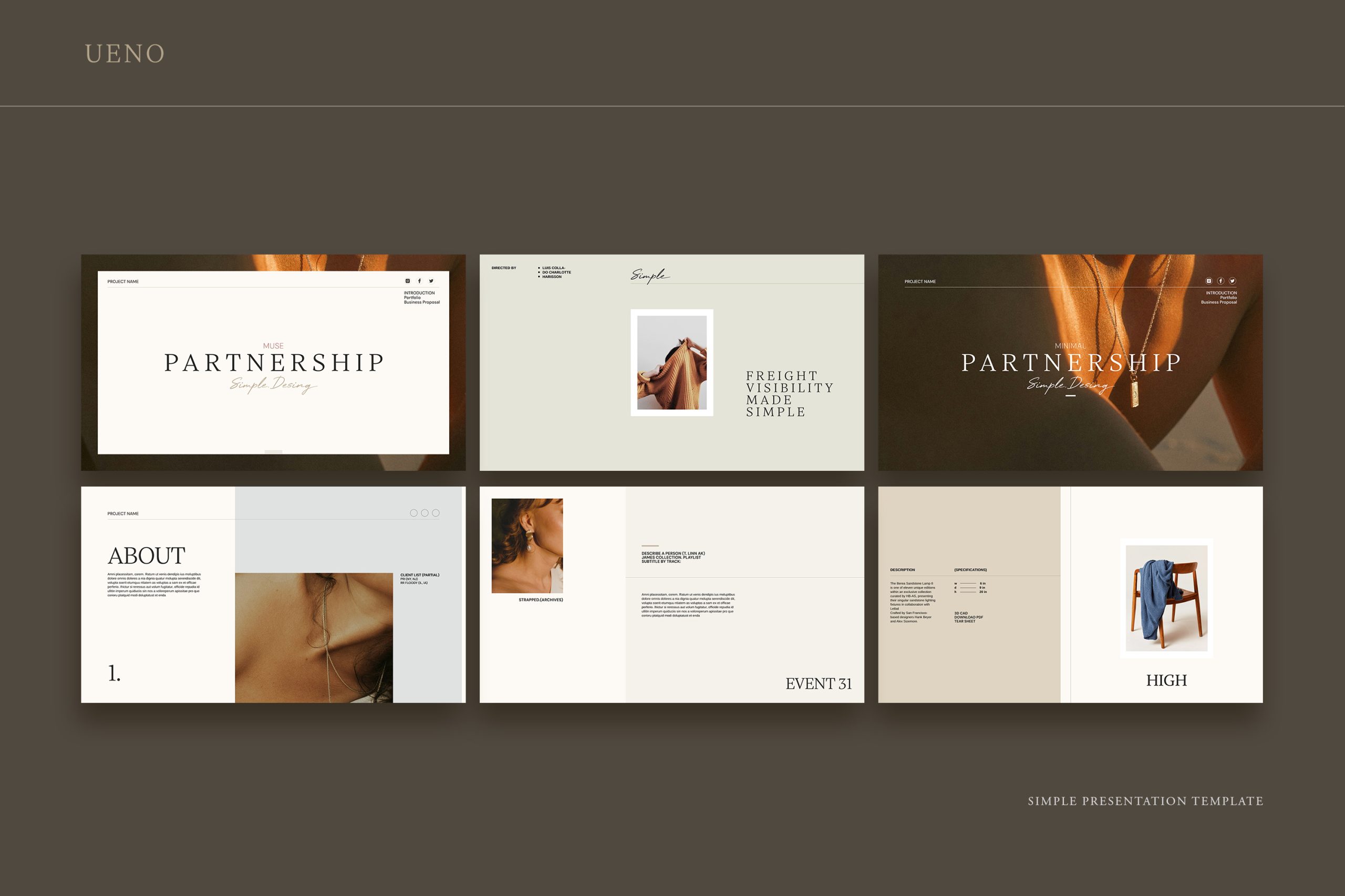Minimal Partnership Presentation image 2