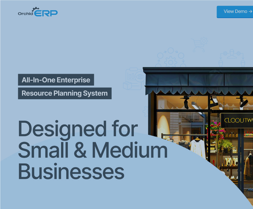 OrchidERP Logo & Website