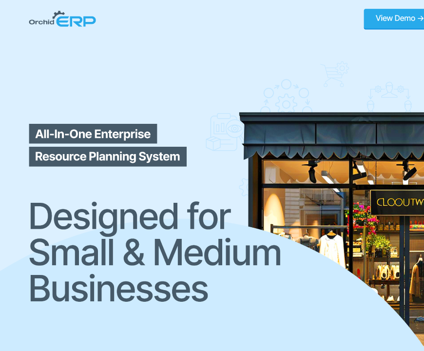 OrchidERP Logo & Website