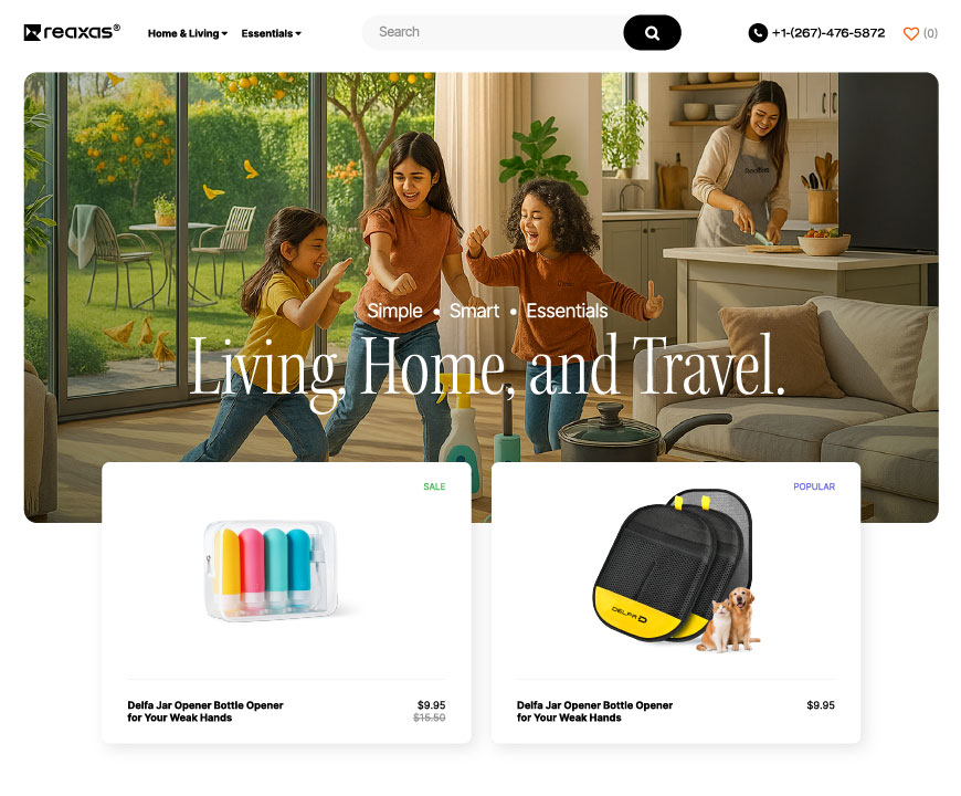 Reaxas Business Branding
