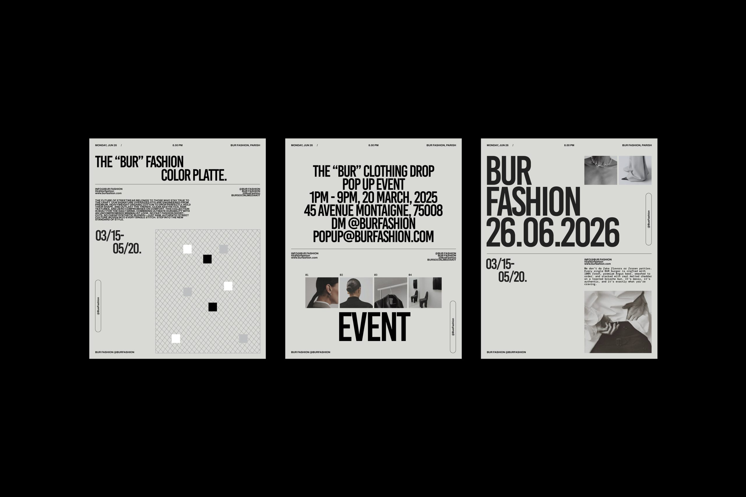 Social Media Template / Media Kit is a series of 12 fully customizable layout image 6