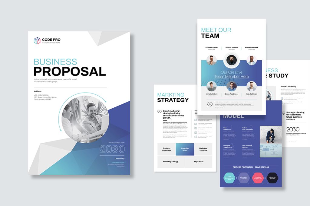 Business Proposal Brochure Template thumbnail