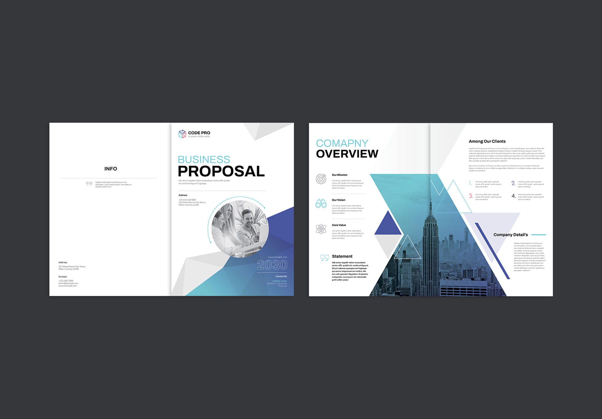 Business Proposal Brochure Template image 3