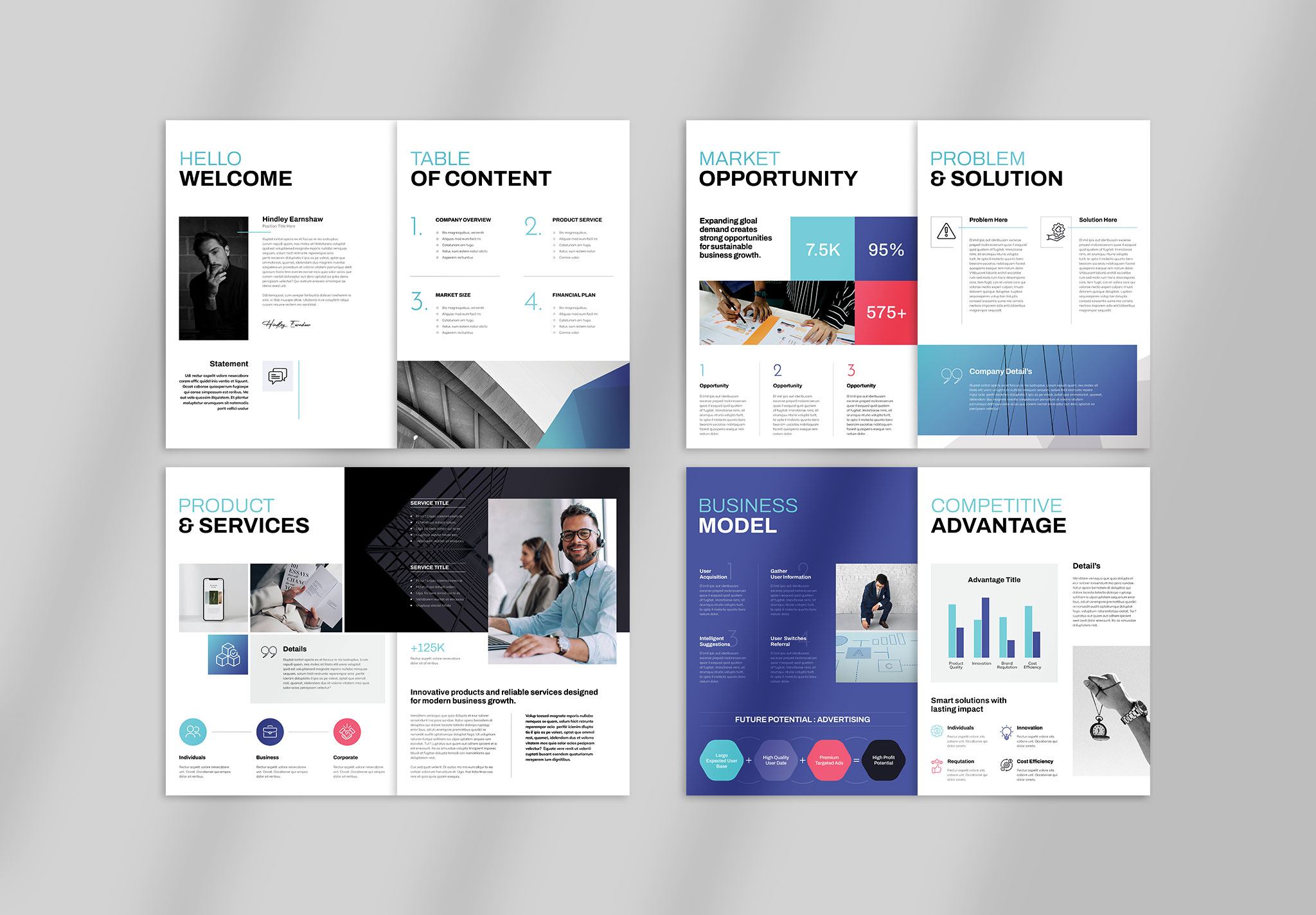 Business Proposal Brochure Template image 4