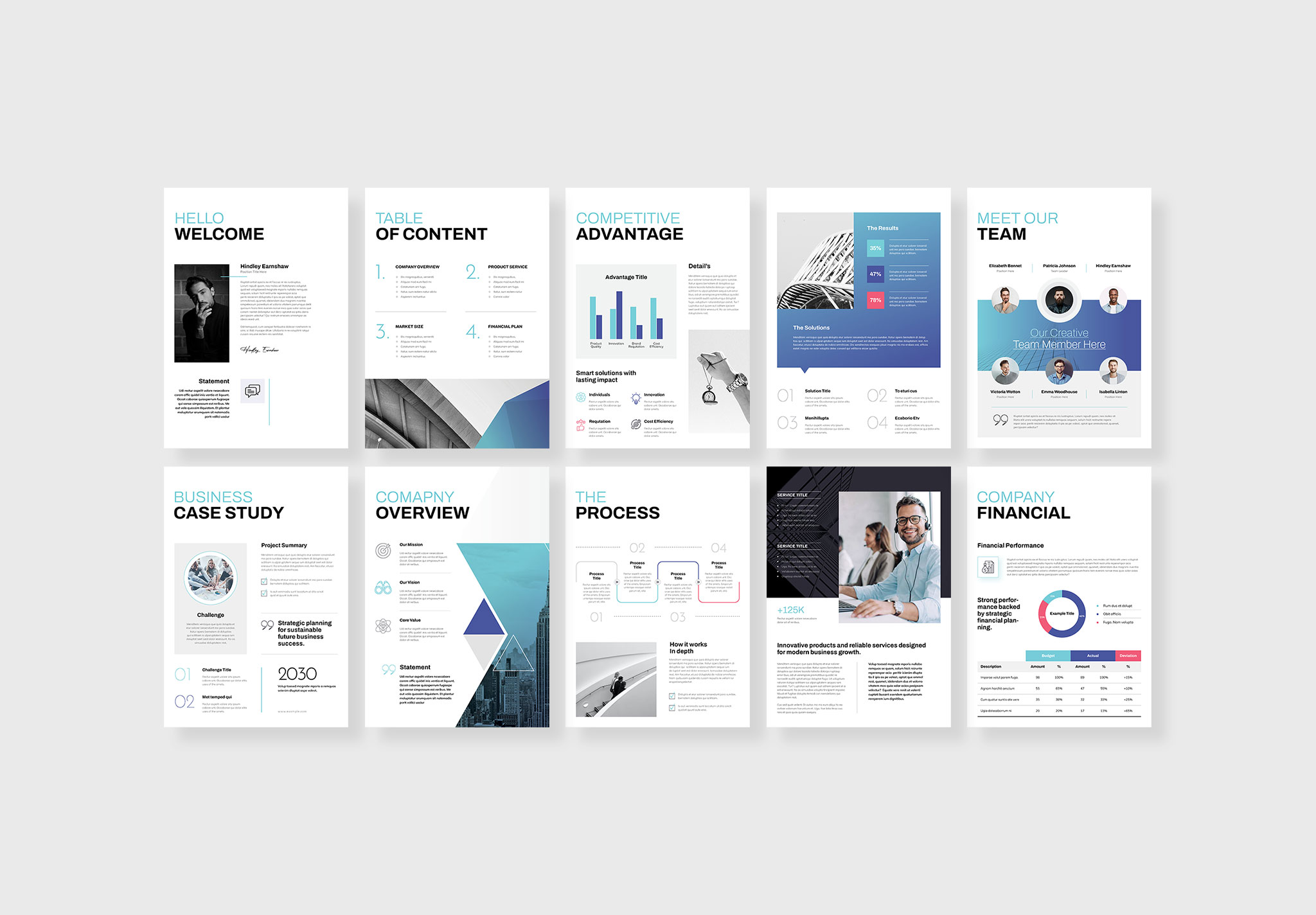 Business Proposal Brochure Template image 5