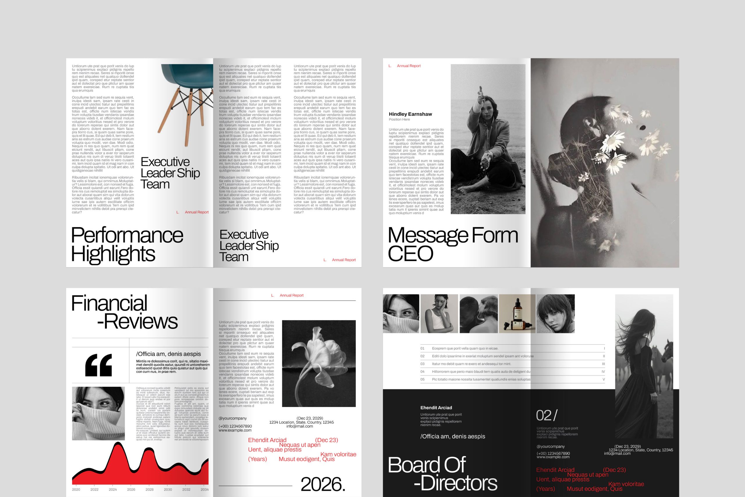 Annual Report Template image 6