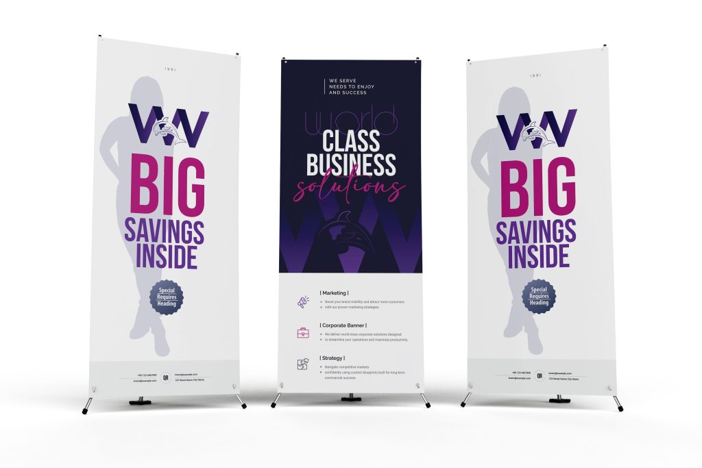 Roll Up Banner Template thumbnail