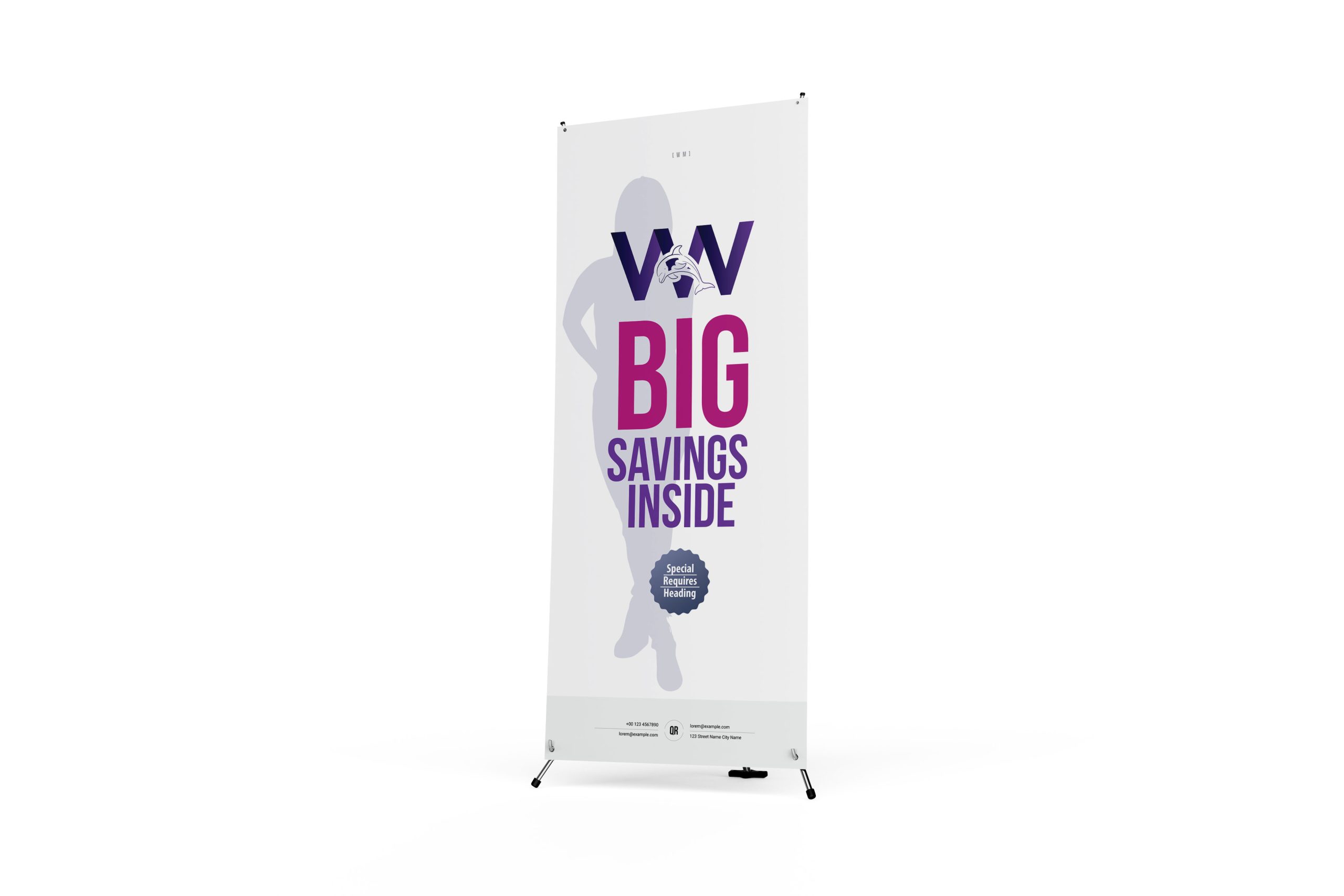 Roll Up Banner Template image 1