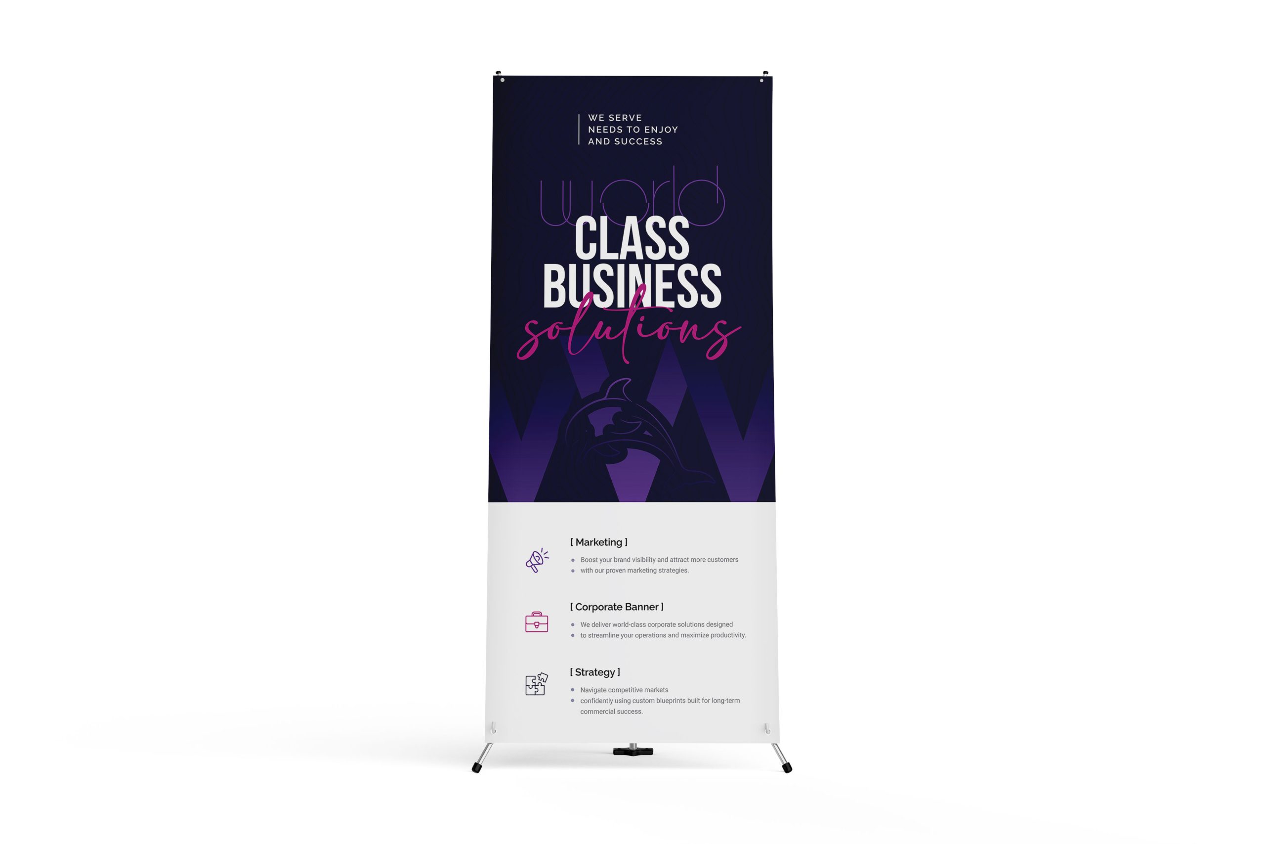 Roll Up Banner Template image 2