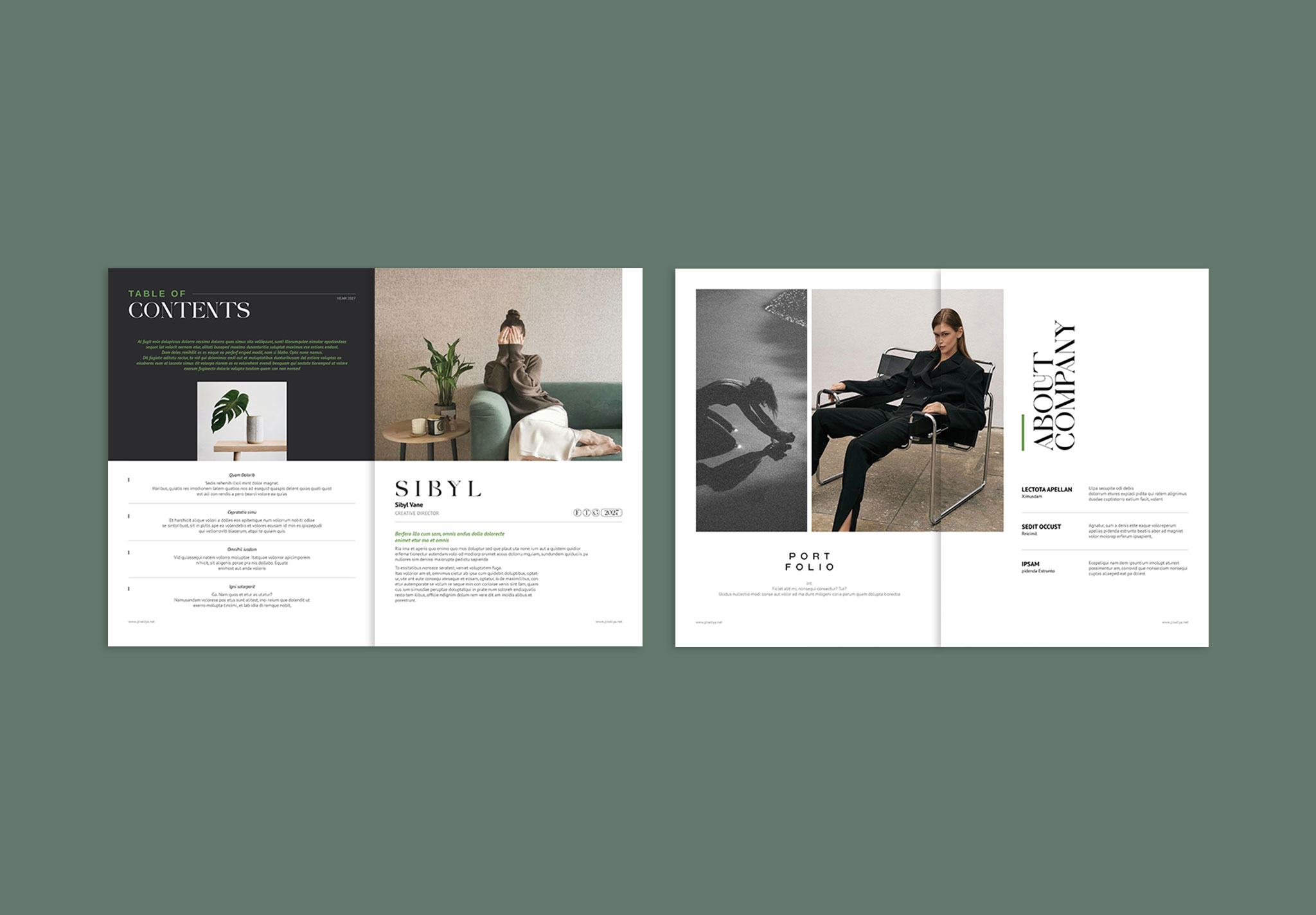 Magazine Template Layout image 3