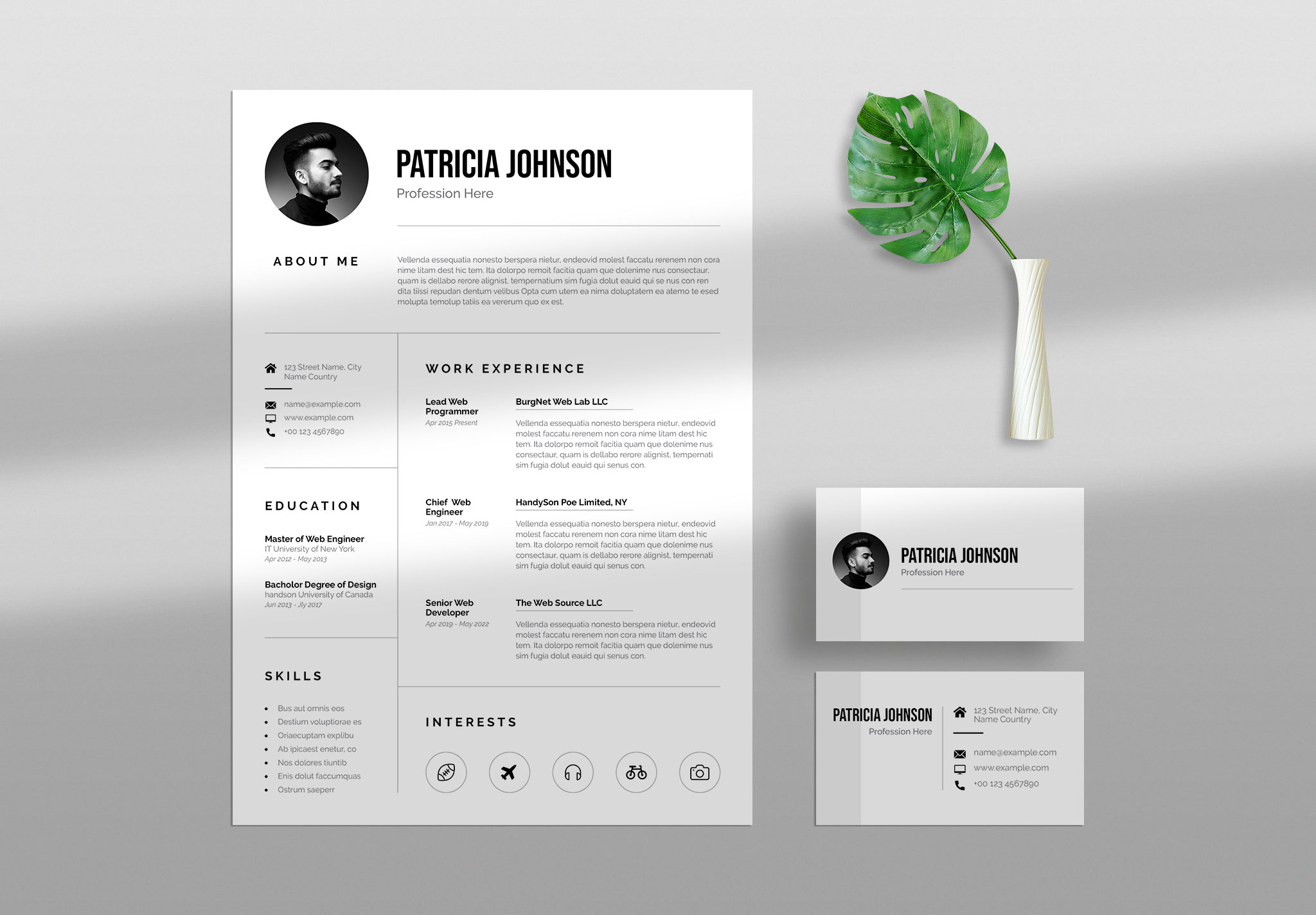 Clean Resume/CV Template cover image
