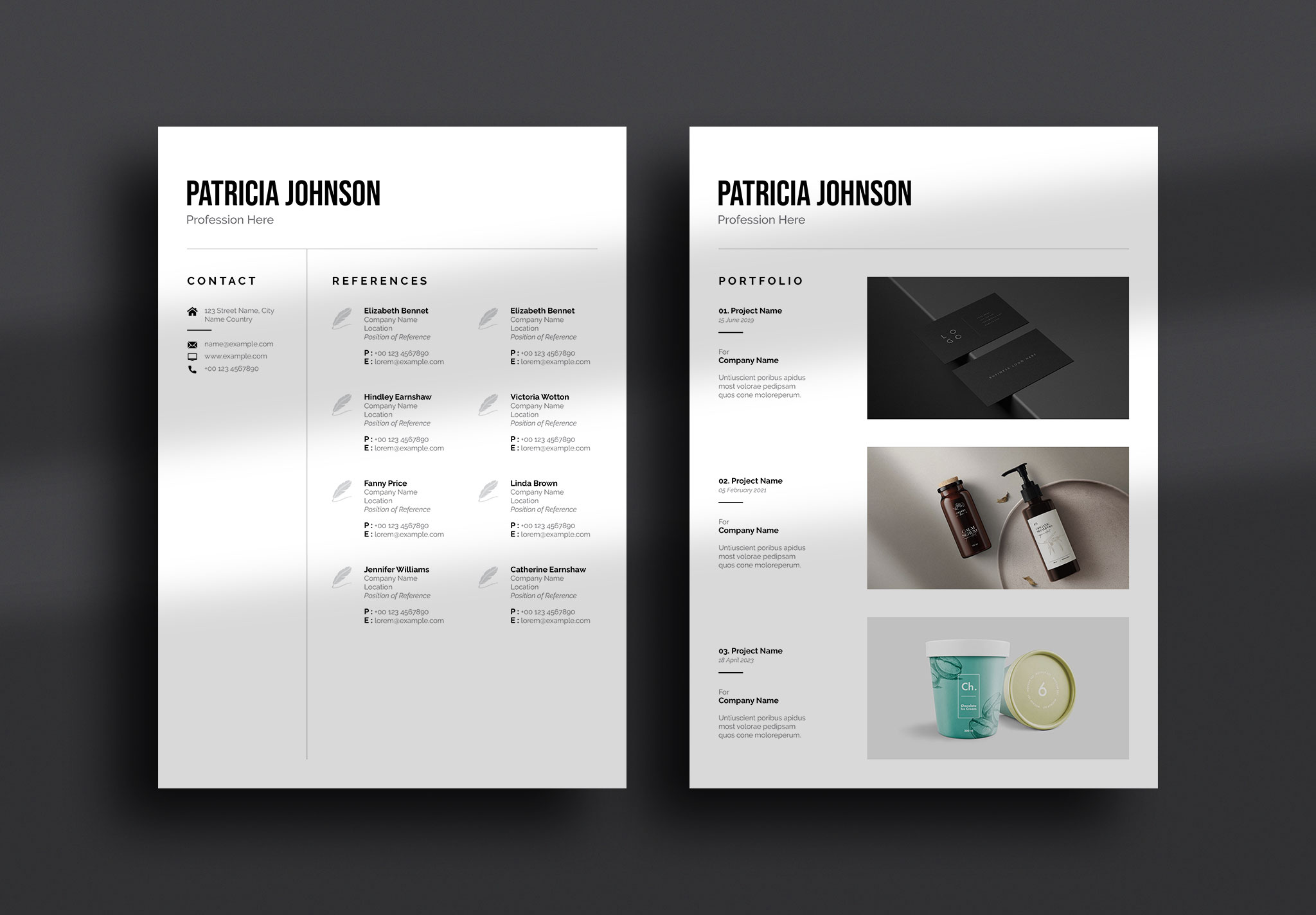 Clean Resume/CV Template image 7