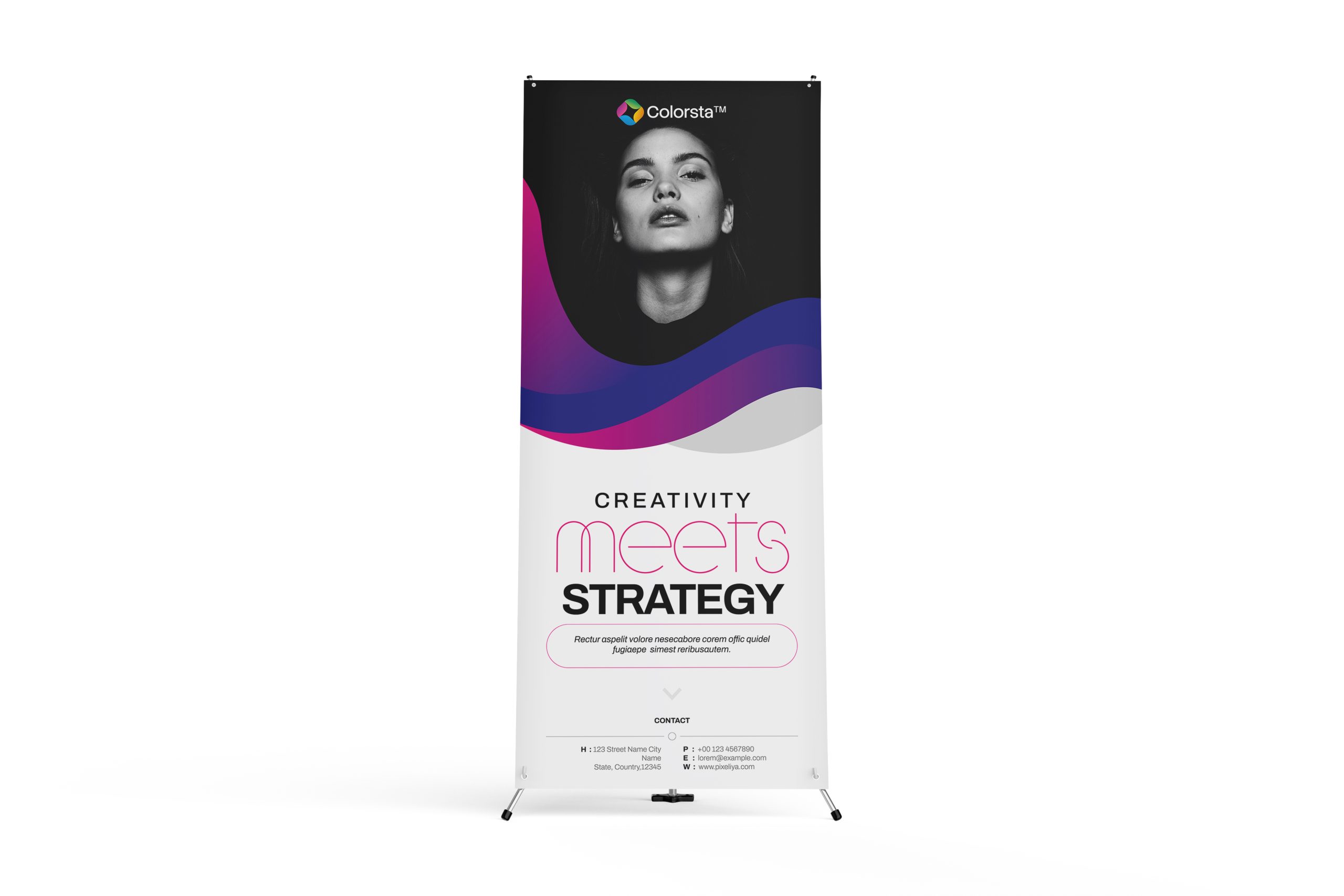 Corporate Rollup Banner Template image 2