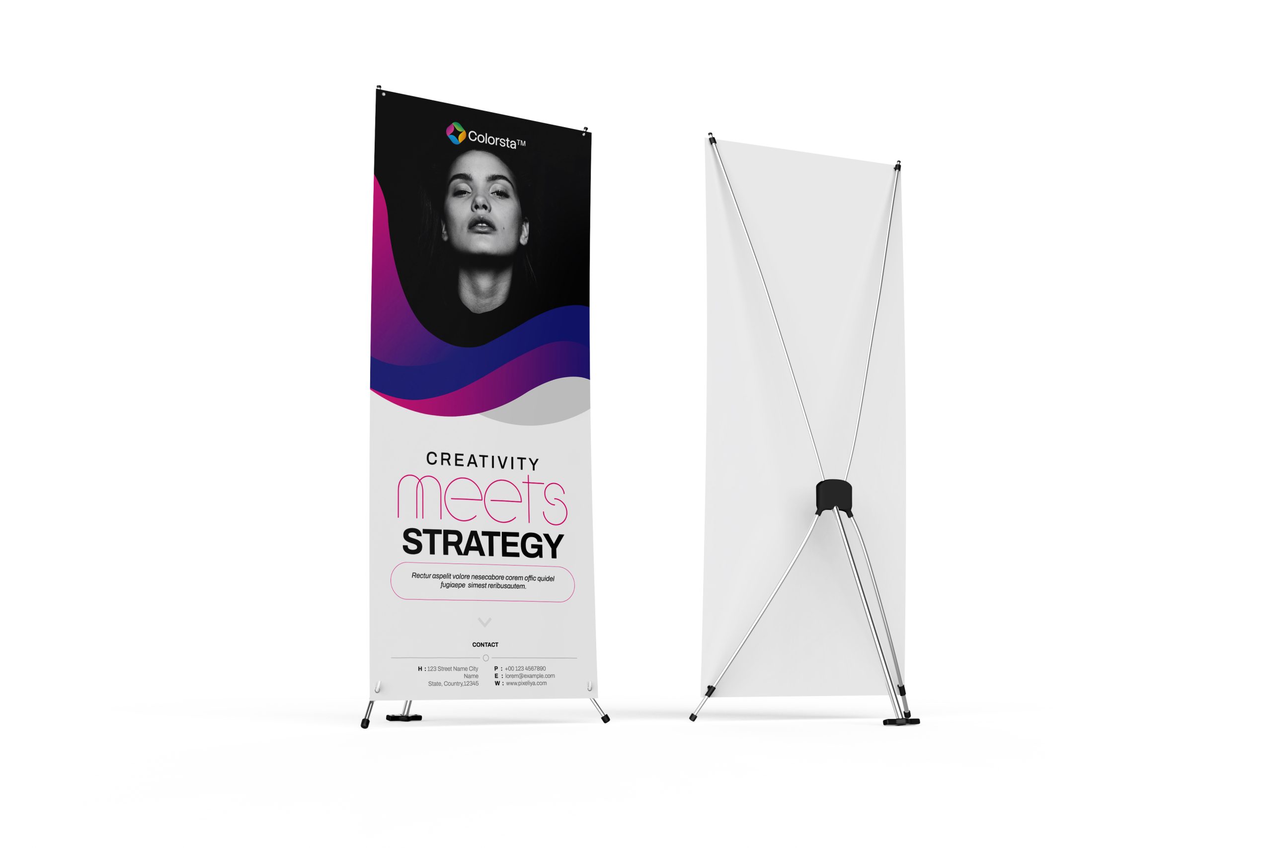 Corporate Rollup Banner Template image 1